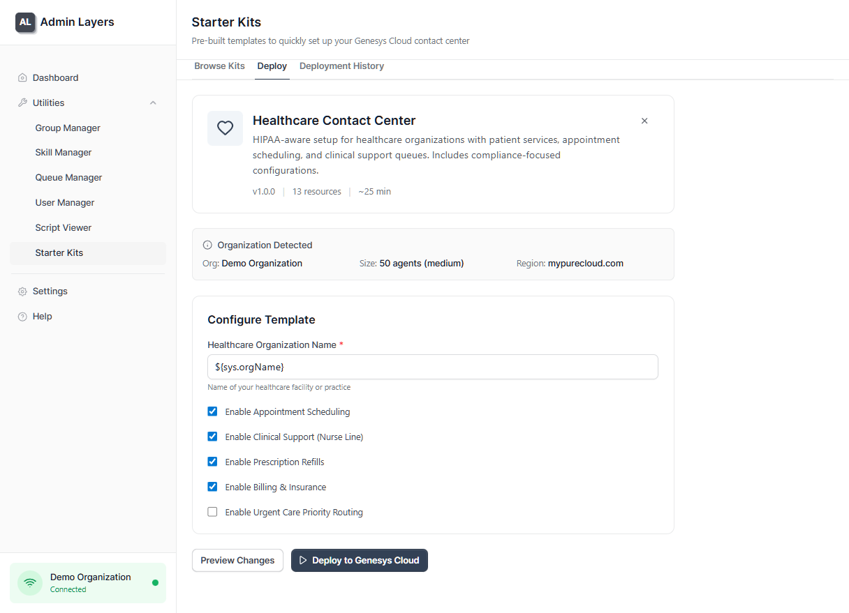 Document Generator Interface